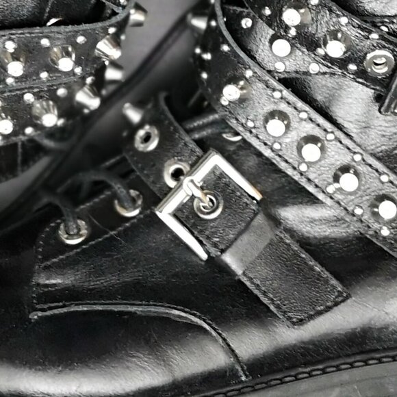 Zara Basic Ladies Size 37 (approx. 6-6.5 US) Black Leather Ankle Boots - Picture 9 of 10